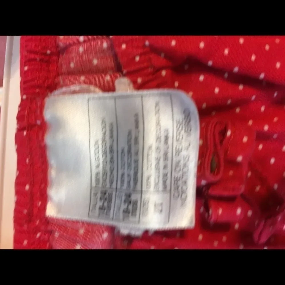 Baby Gap 2T Girls 2pc Set Red Top w/matching Pants